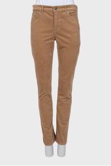 Вельветові джинси slim fit