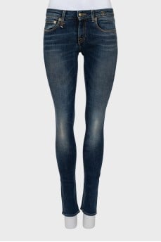 Джинси skinny fit на низькій посадці
