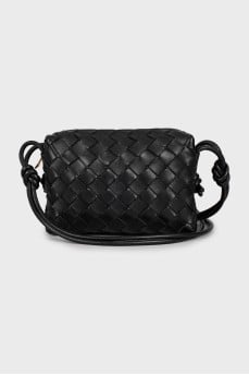 Сумка Loop Mini Intrecciato Leather
