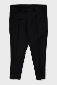Men's wool trousers with arrows