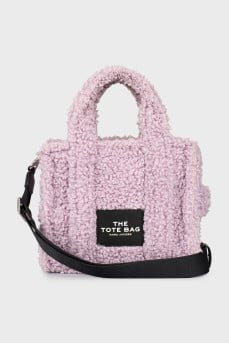 Faux Sheepskin Tote Bag