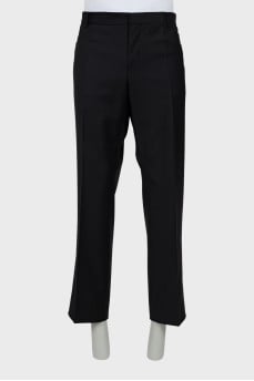 Men's classic striped trousers