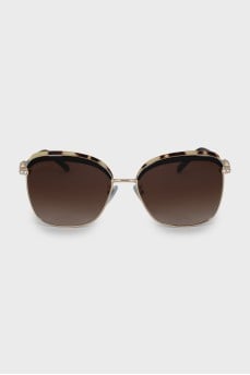 Sunglasses with decorative arms