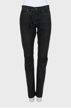 Чорні джинси straight fit