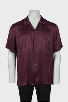 Men's Short Sleeve Shirt with Tag