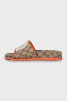 Шлепанцы by The North Face x Gucci