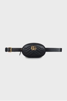 Поясная сумка из кожи GG Marmont