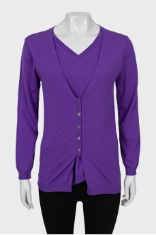 Purple jumper