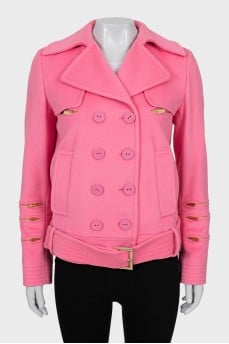 Short wool coat