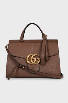 Сумка GG Marmont коричневого кольору