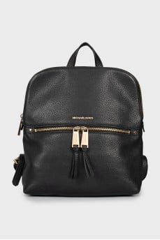 Rhea leather backpack