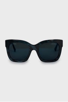 Солнцезащитные очки wayfarer с лого
