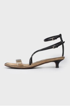 Босоножки на каблуке kitten heels