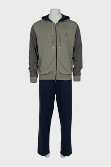 Men's two-tone tracksuit