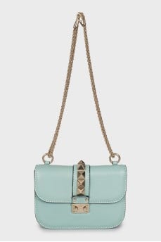 Кожаная сумка Rockstud Glam Lock
