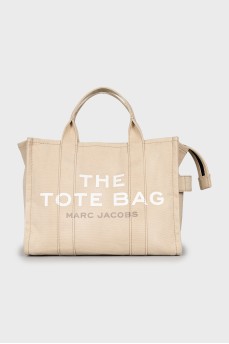 Beige canvas bag