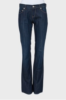 Джинси regular fit синього кольору