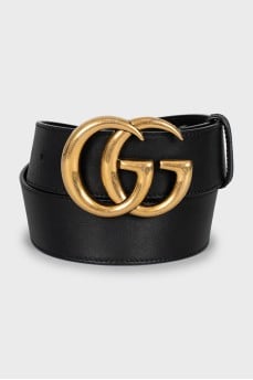 Ремень GG Marmont из кожи