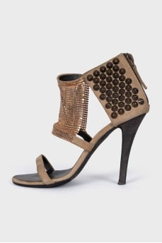 Босоніжки by Giuseppe Zanotti x Balmain