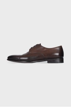 Men's Brown Square Toe Shoes