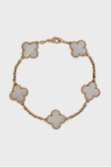 Браслет із жовтого золота Vintage Alhambra