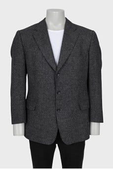 Men's Vintage Gray Blazer