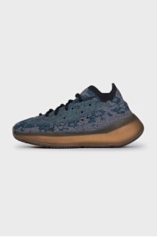 Синие кроссовки Yeezy Boost 380