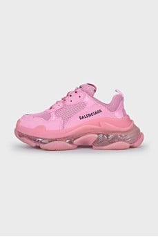 Розовые кроссовки Triple S