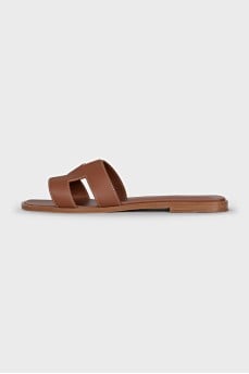 Brown Oran Slippers