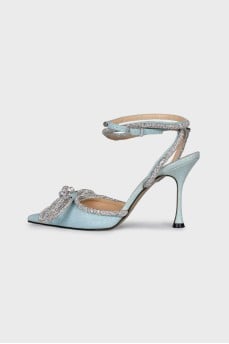 Sparkly shoes with rhinestones