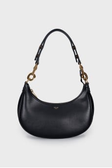 Black leather bag Ava