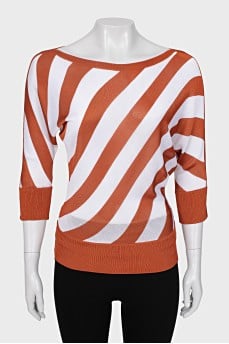 Striped slim fit t-shirt