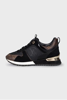 Run Away print sneakers