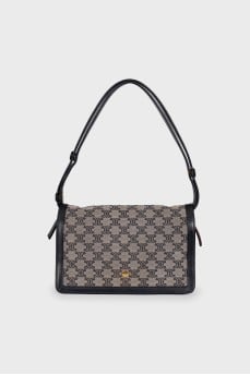 Textile bag with brand logo