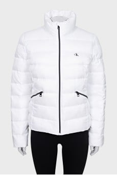 Straight white jacket