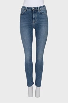 Blue skinny fit jeans