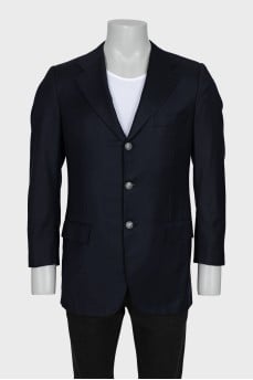 Men's straight-cut cashmere jackets