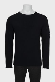 Men's straight-cut jumper