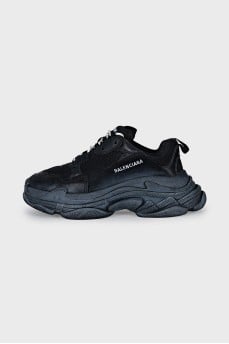 Men's black Triple S sneakers