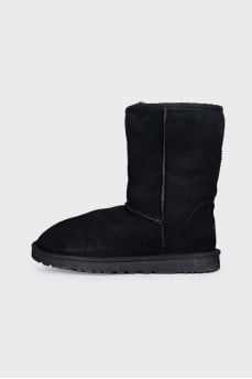 Black suede ugg boots