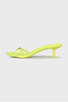 Dahlia textile mules