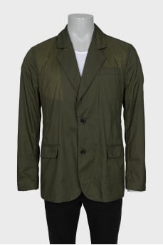 Men's straight-cut windbreaker
