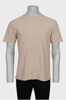 Men's T-shirt with patch pocket