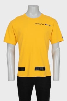 Men's T-shirt by Off-White x Champion