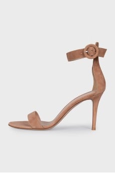 Portofino 105mm Suede Sandals