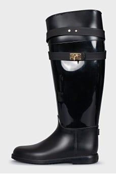 Shark Lock rubber boots