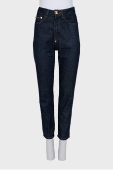 Dark blue jeans