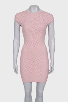 Bodycon dress with a zipper