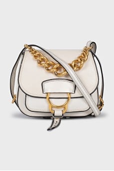 White Dahlia Crossbody