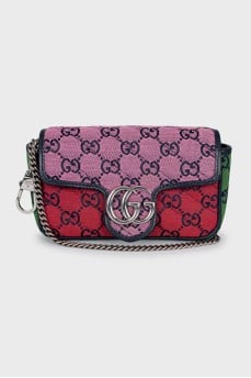 Crossbody with embroidered brand logo